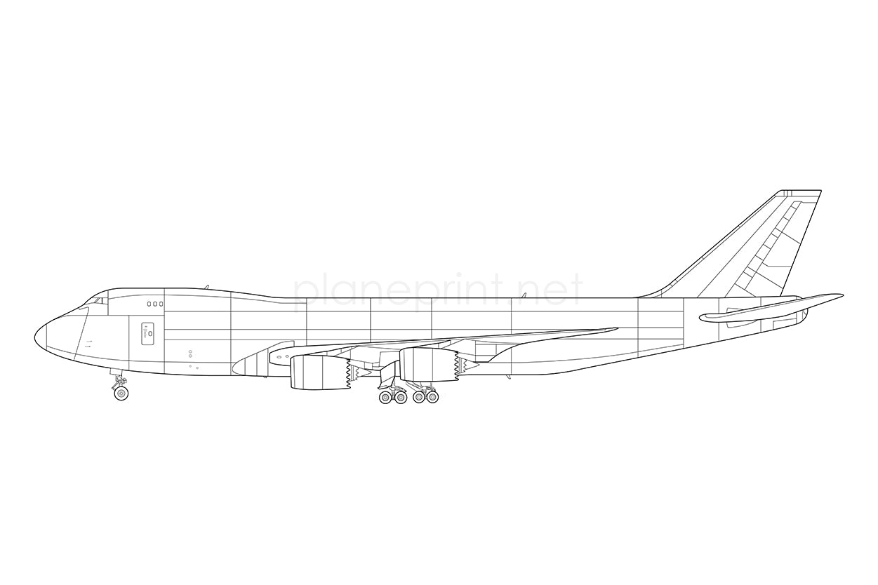 B747-8F Print