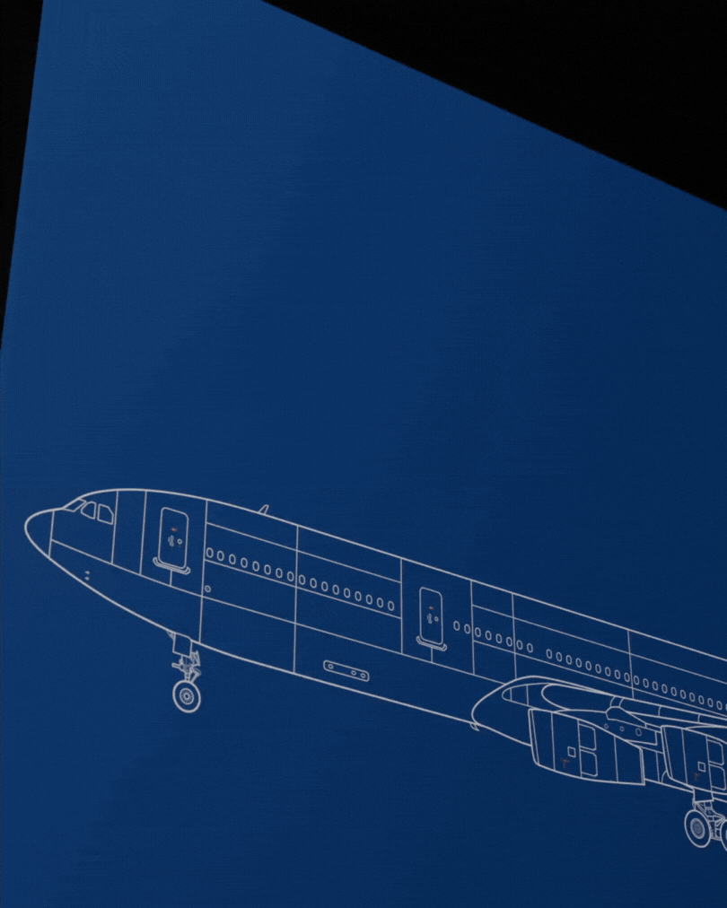 A340-300 Print