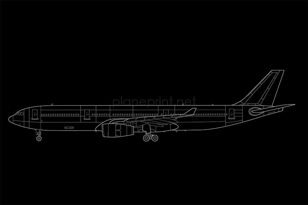 A330-300 Print