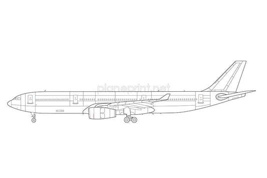 A330-300 Print