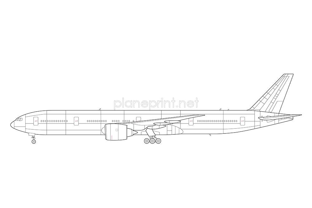 B777-300ER Print