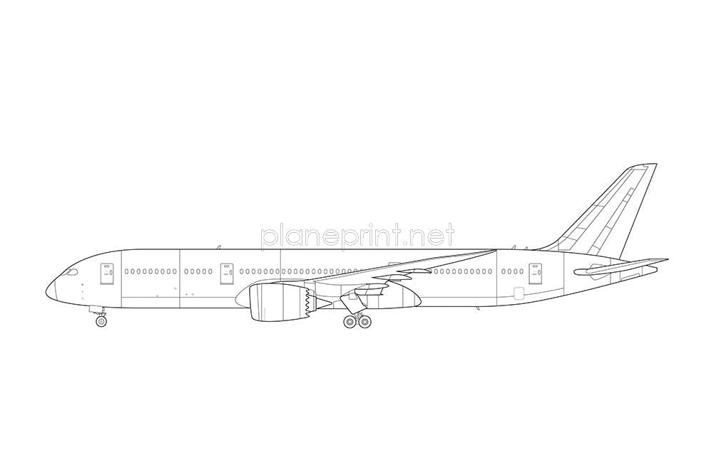 B787 Print