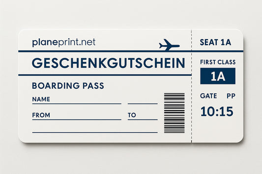 planeprint.net Geschenkgutschein