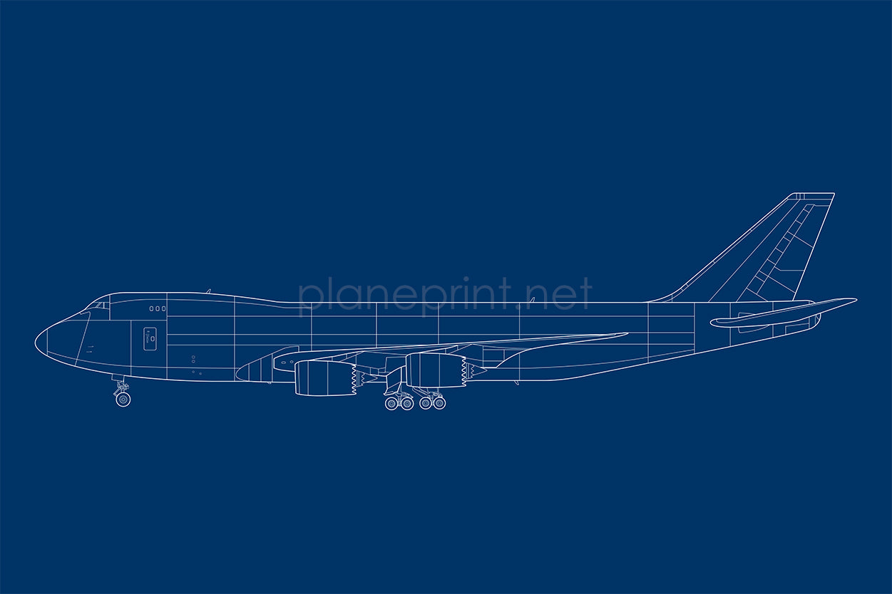 B747-8F Print