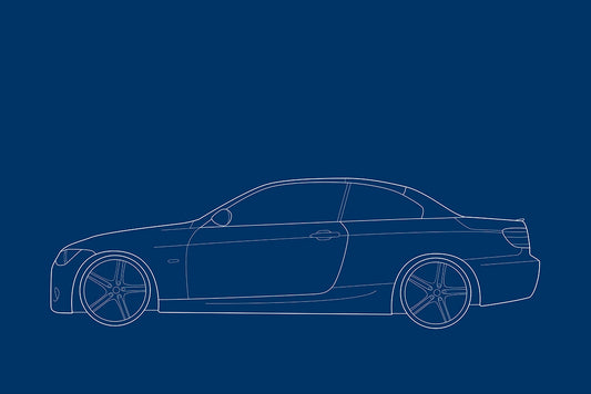 E93 Car Print