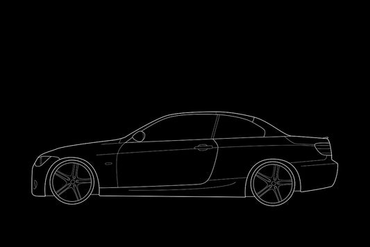 E93 Car Print