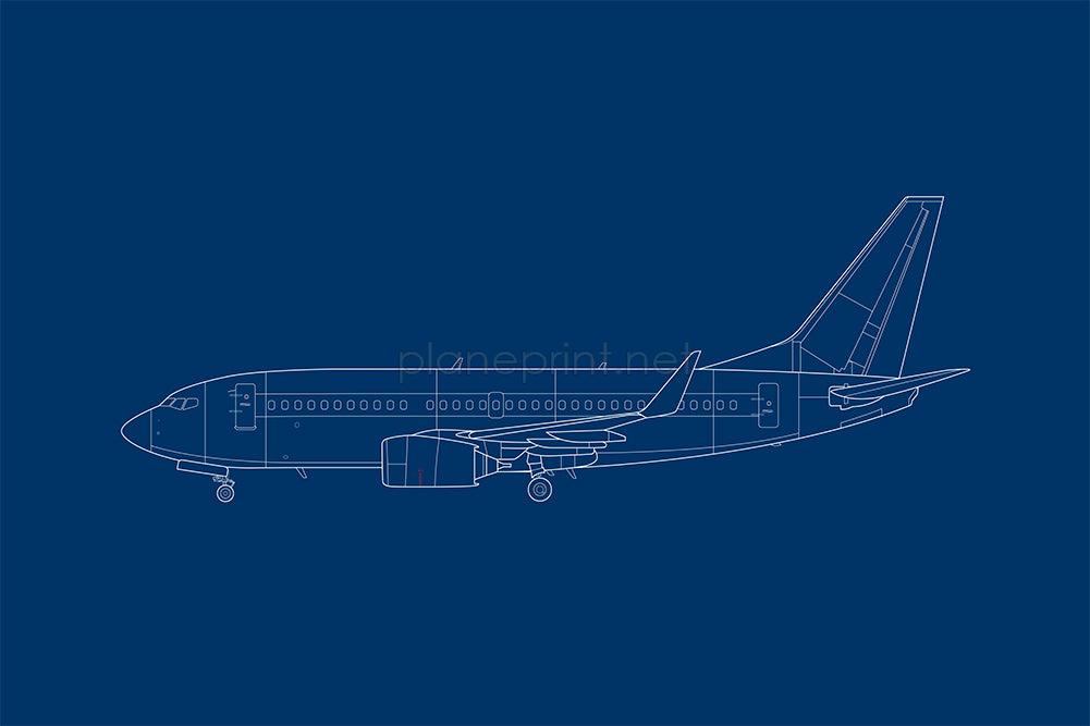 B737-700 Print