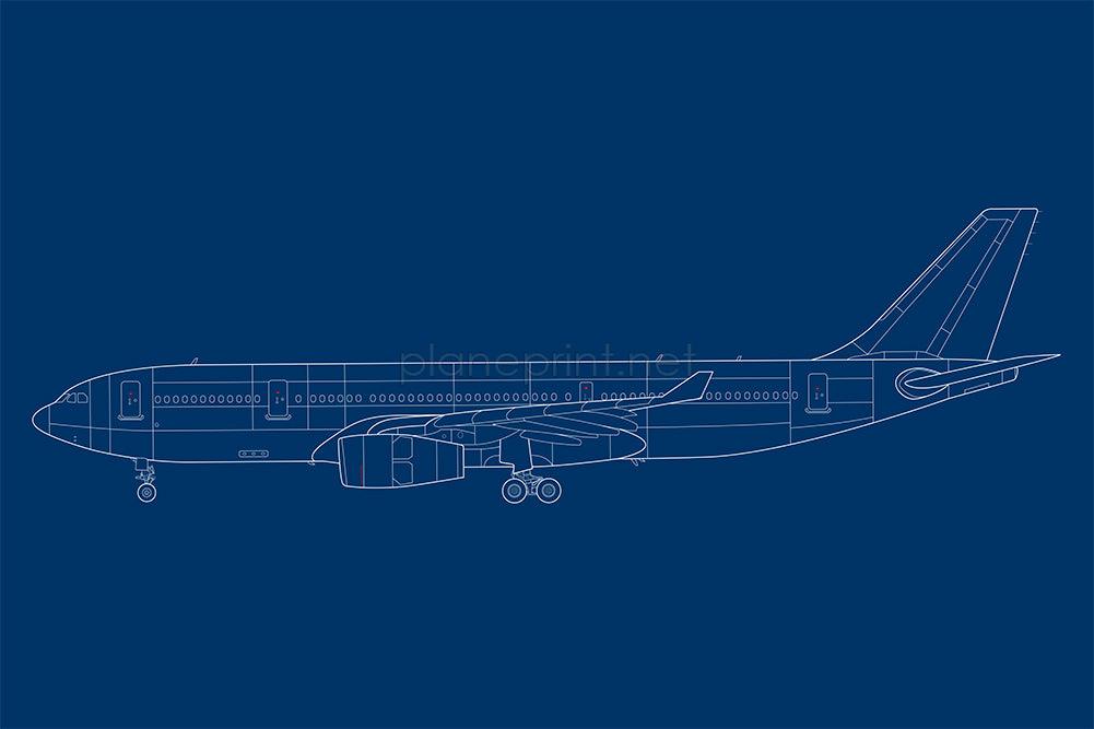A330-200 Print