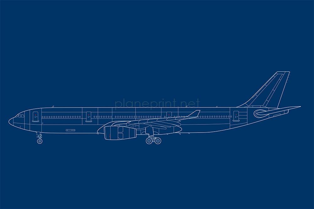 A330-300 Print
