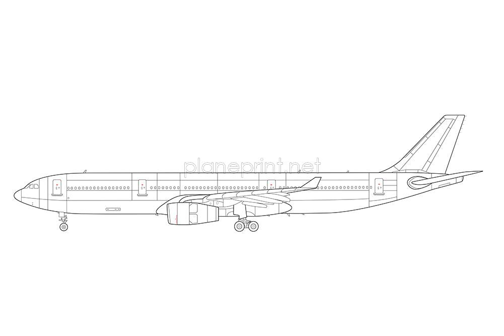 A330-300 Print