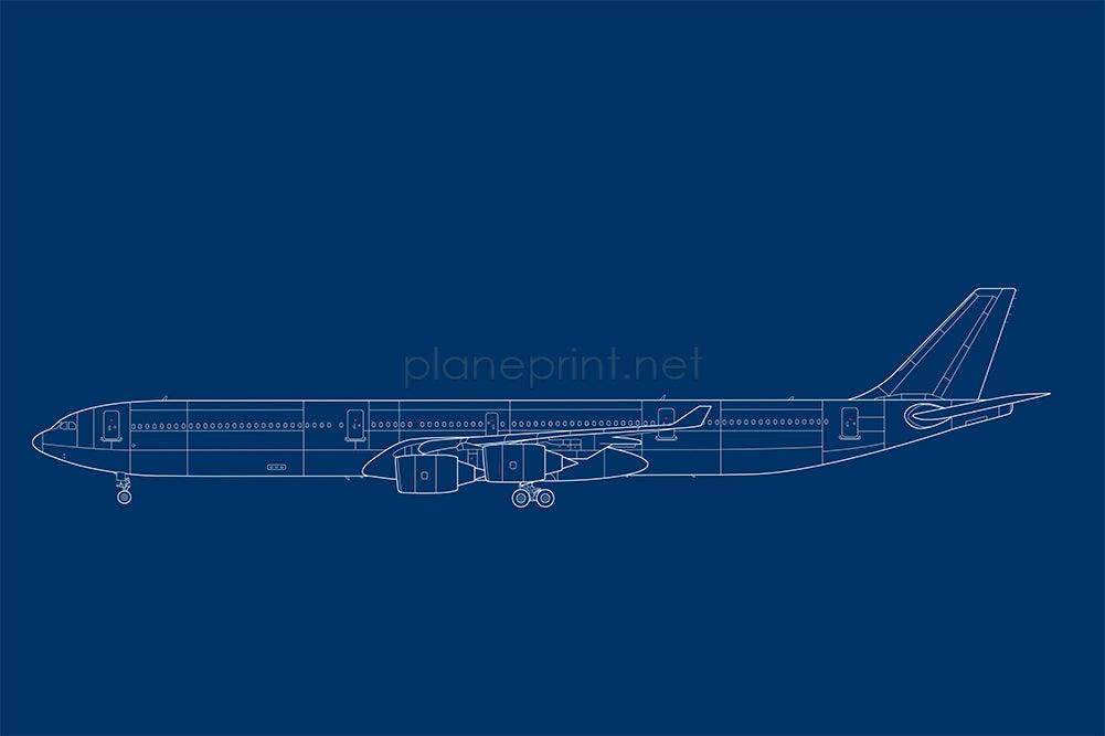 A340-600 Print