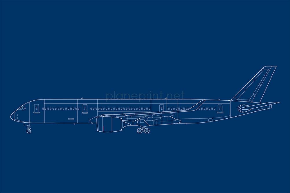 A350-900 Print