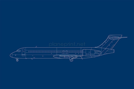 B717-200 Print