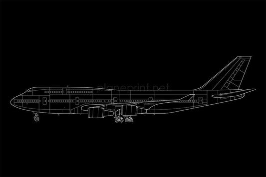 B747-400 Print
