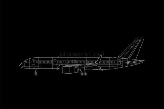 B757-200 Print