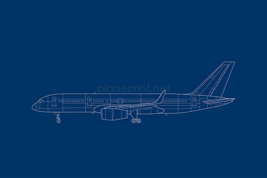 B757-200 Print