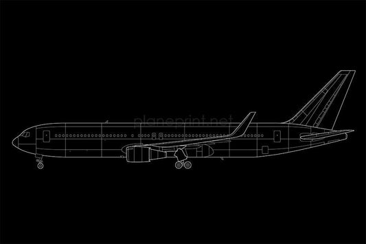 B767-300 Print