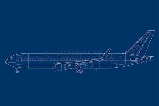 B767-300 Print