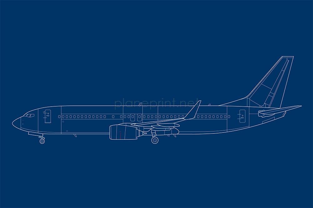 B737-800 Print