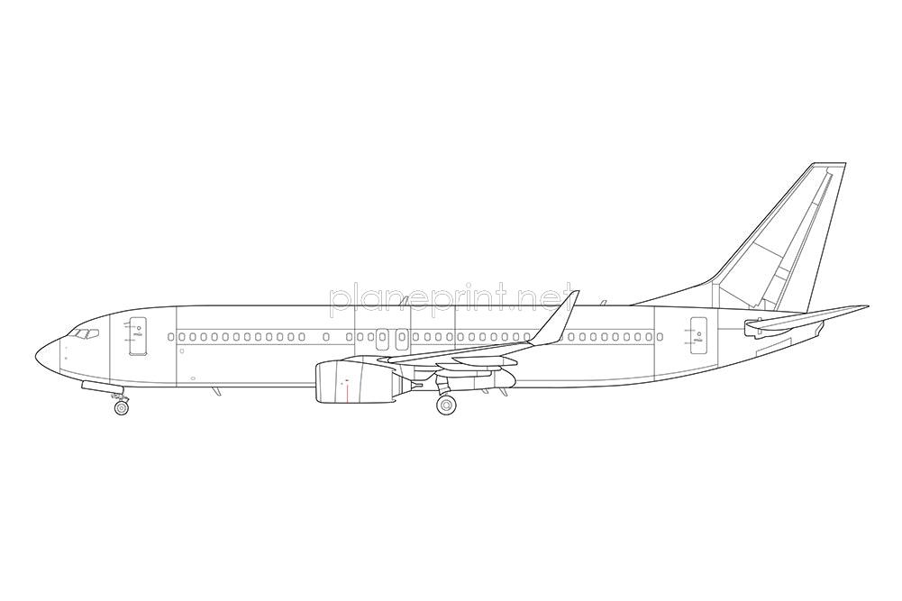 B737-800 Print