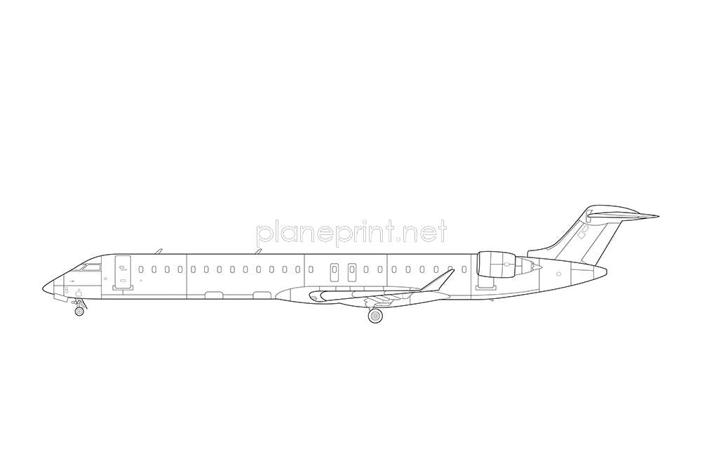 CRJ900 Print